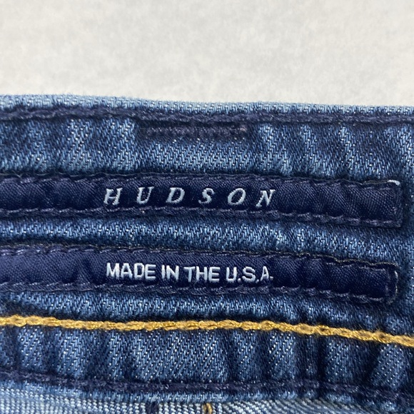 Women’s Hudson Brand denim jeans boot cut leg flare style size 26 - Picture 4 of 6